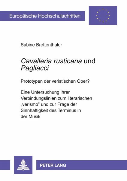 'Cavalleria rusticana' und 'Pagliacci' 'Cavalleria rusticana' und 'Pagliacci'