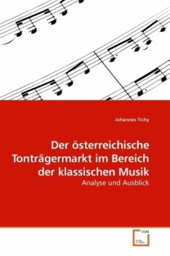 Cover Der österreichische Tonträgermarkt im Bereich der klassischen Musik