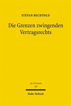Cover Die Grenzen zwingenden Vertragsrechts