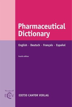 Pharmaceutical Dictionary - Maas, Anita;Brawley, James