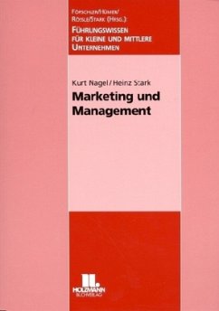 Marketing und Management - Nagel, Kurt; Stark, Heinz