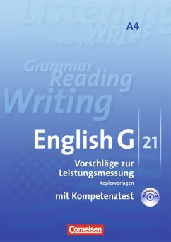 English G21 A4 Vorschläge zur Leistungsmessung Kopiervorlagen mit Kompetenztest