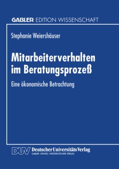 Mitarbeiterverhalten im Beratungsprozeß - Weiershäuser, Stephanie