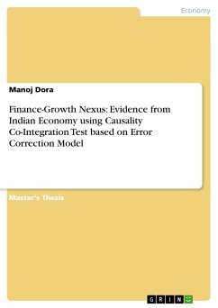 Finance-Growth Nexus: Evidence from Indian Economy using Causality Co-Integration Test based on Error Correction Model