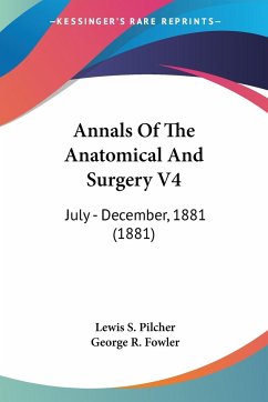 Annals Of The Anatomical And Surgery V4