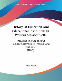 History Of Education And Educational Institutions In Western Massachusetts