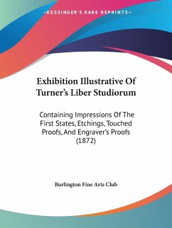 Exhibition Illustrative Of Turner's Liber Studiorum - Burlington Fine Arts Club