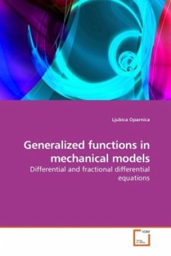 Generalized functions in mechanical models - Oparnica, Ljubica