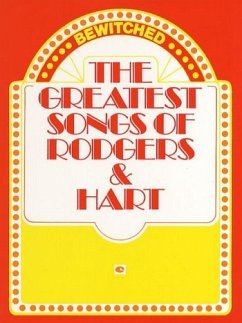 Cover The greatest Songs of Rodgers and Hart songbook piano/vocal/guitar