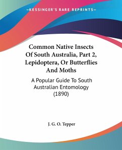 Common Native Insects Of South Australia, Part 2, Lepidoptera, Or Butterflies And Moths - Tepper, J. G. O.