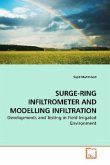 SURGE-RING INFILTROMETER AND MODELLING INFILTRATION