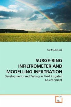 SURGE-RING INFILTROMETER AND MODELLING INFILTRATION - Mahmood, Sajid