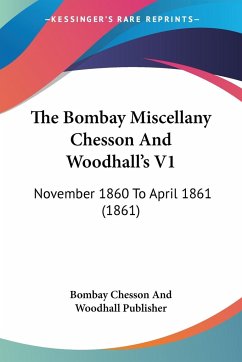 The Bombay Miscellany Chesson And Woodhall's V1
