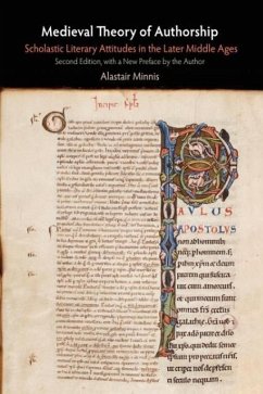 Medieval Theory of Authorship - Minnis, Alastair