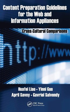 Content Preparation Guidelines for the Web and Information Appliances - Liao, Huafei; Guo, Yinni; Savoy, April