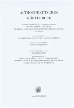 Band V: K-L, 15. Lieferung (liutbaga bis loskin) / Althochdeutsches Wörterbuch Band V/15