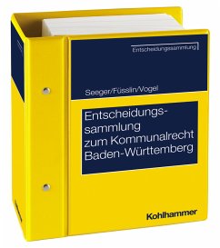 Cover Entscheidungssammlung zum Kommunalrecht Baden-Württemberg (EKBW)
