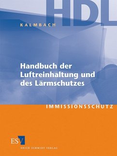 Cover Handbuch der Luftreinhaltung und des Lärmschutzes