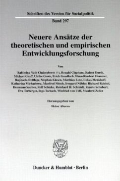 Neuere Ansätze der theoretischen und empirischen Entwicklungsforschung. - Ahrens, Heinz (Hrsg.)