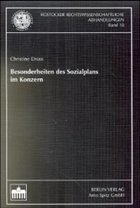 Cover Besonderheiten des Sozialplans im Konzern