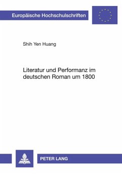 Cover Literatur und Performanz im deutschen Roman um 1800