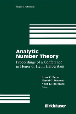 Analytic Number Theory:The Halberstam Festschrift 2 - Berndt