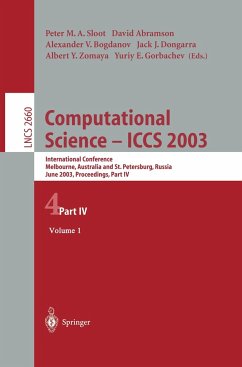 Computational Science ¿ ICCS 2003 - Sloot, Peter M.A. / Abramson, David / Bogdanov, Alexander V. / Dongarra, Jack J. / Zomaya, Albert Y. / Gorbachev, Yuriy E. (eds.)