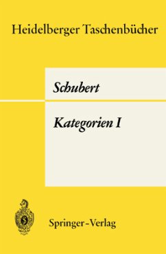 Kategorien I - Schubert, H.