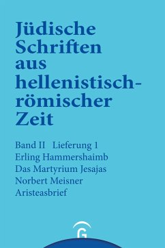 Das Martyrium Jesajas. Aristeasbrief - Hammershaimb, E.; Meisner, Norbert