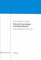 Klinische Psychologie und Rehabilitation - Petermann, Franz (Hrsg.)