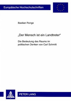 «Der Mensch ist ein Landtreter» - Ronge, Bastian