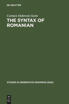 The Syntax of Romanian - Dobrovie-Sorin, Carmen