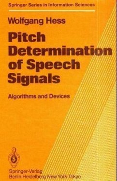 Pitch Determination of Speech Signals