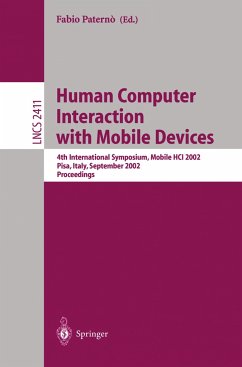 Human Computer Interaction with Mobile Devices - Paterno, Fabio (ed.)