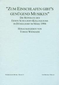 Zum Einschlafen gibt's genügend Musiken - Widmaier, Tobias