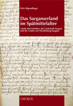 Cover Das Sarganserland im Spätmittelalter