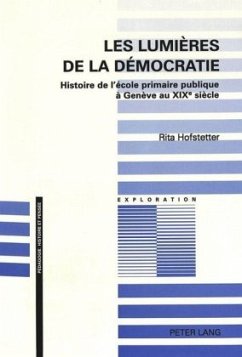 Les lumières de la démocratie - Hofstetter, Rita