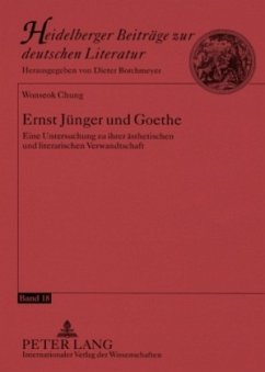 Ernst Jünger und Goethe - Wonseok Chung