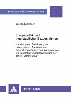 Cover Europapolitik und innerstaatlicher Bezugsrahmen