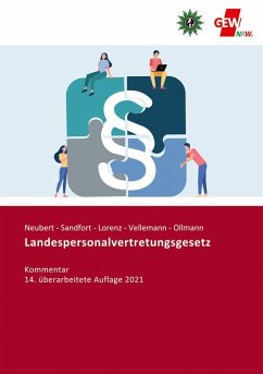 Landespersonalvertretungsgesetz NRW - Neubert, Roland;Sandfort, Mario;Lorenz, Ute
