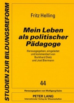 Mein Leben als politischer Pädagoge - Biermann, Jost;Dietz, Burkhard