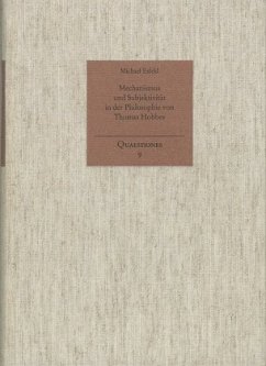 Mechanismus und Subjektivität in der Philosophie von Thomas Hobbes - Esfeld, Michael