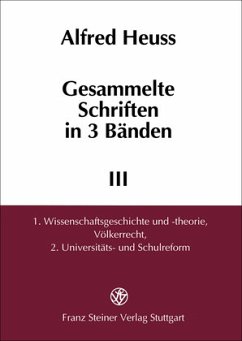 Gesammelte Schriften in 3 Bänden. Band 1-3 - Heuß, Alfred