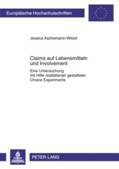 Claims auf Lebensmitteln und Involvement - Aschemann-Witzel, Jessica