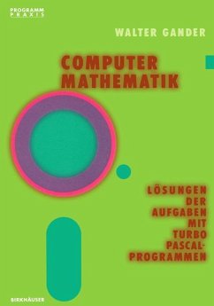 Computermathematik - Gander, W.