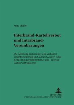 Cover Interbrand-Kartellverbot und Intrabrand-Vereinbarungen