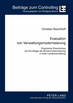 Evaluation von Verwaltungsmodernisierung - Buschhoff, Christian
