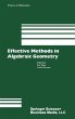 Effective Methods in Algebraic Geometry - Bild 1