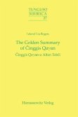 The Golden Summary of Cinggis QaGammaan