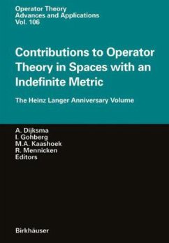 Contributions to Operator Theory in Spaces with an Indefinite Metric - Dijksma